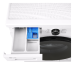 LG F4X1009NWB.AGWQPBN - Wasmachine voorlader - 9 kg - 1310 rpm - 75 dB