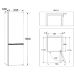 HISENSE Koel-vriescombinatie (RB3K330SAIC)